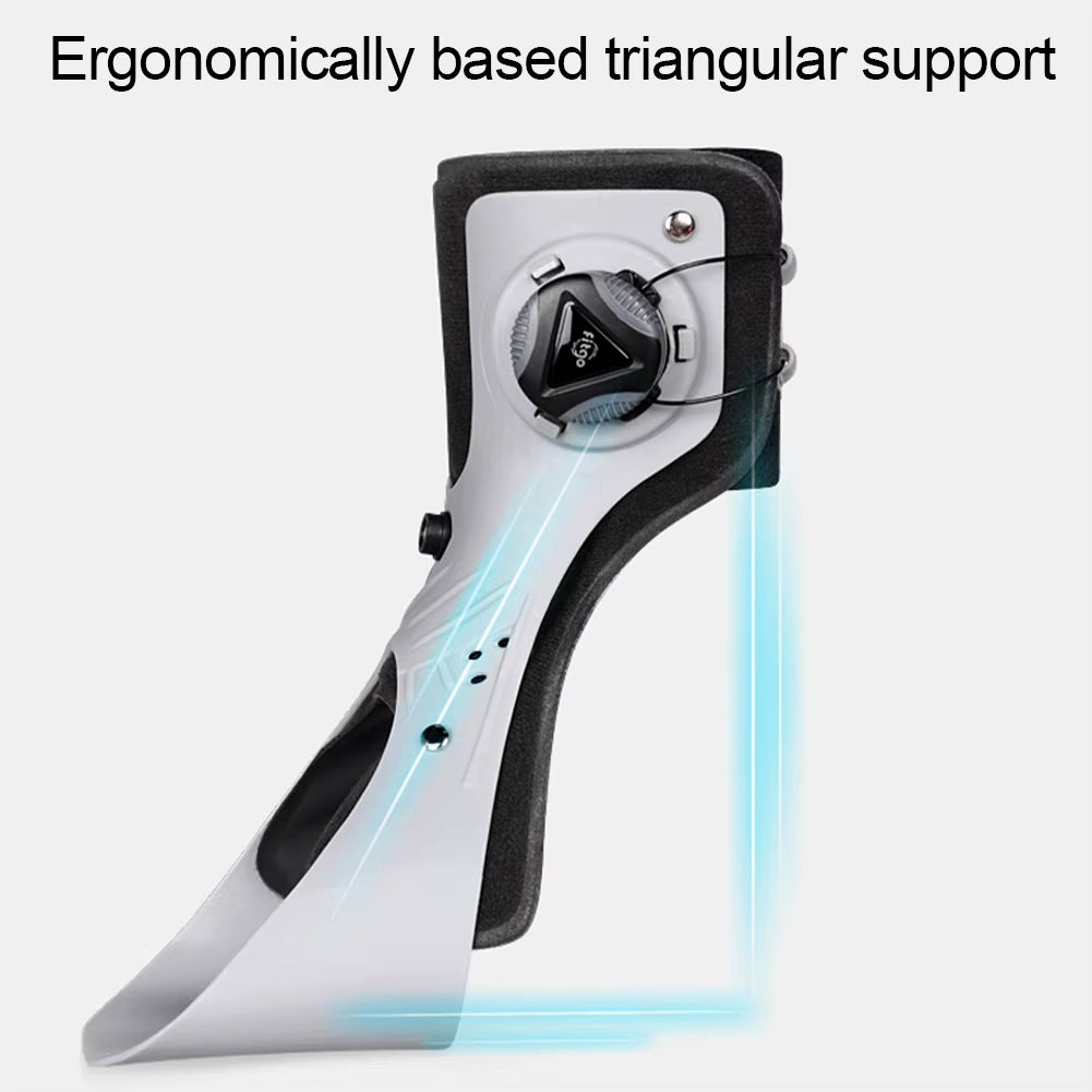 Ankle Joint Foot Orthosis Foot Drop Support Brace Weightlight Easy Wearing Adjustable Tightness Improve Foot Drop for Paralysis