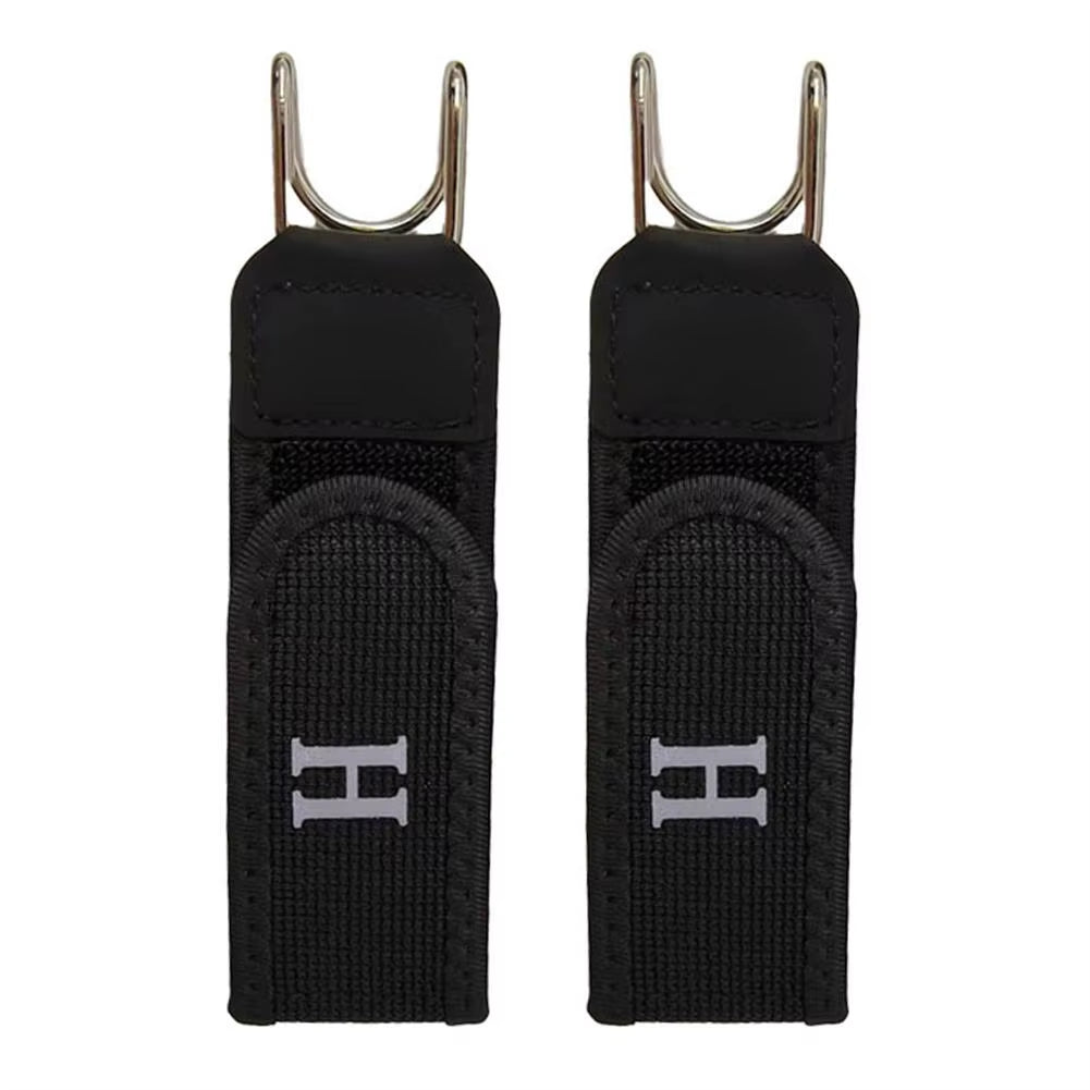 New Unisex Buckleless Belt Hook Adjustable Comfortable Elastic Velcro Waist Belt for Outdoor Work Daily Carry 1/2/4/8/20Pcs