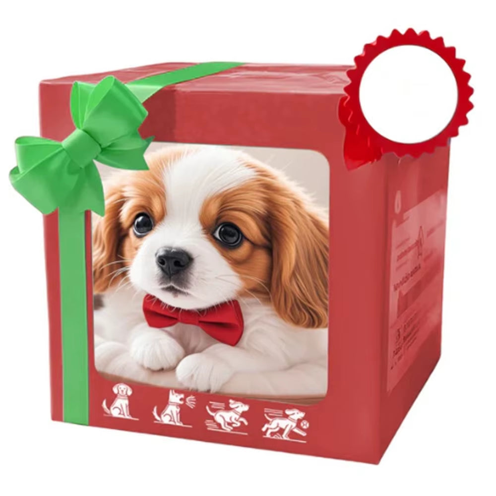 Stuffed Animals Realistic Robotic Puppy Tail Wagging Interactive Plush Robot Dog Soft Plush Barking Walking Dog Toy Kids Gift