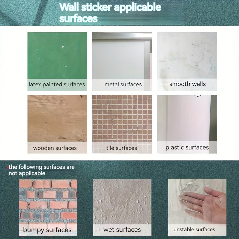 100pcs DIY 3D Wall Sticker Wallpaper, Wall Panel With Knife Foam Soft Brick Self Adhesive Waterproof Mould Proof Room Home Living Room Bahtroom Kitchen Bedding Room Decoration