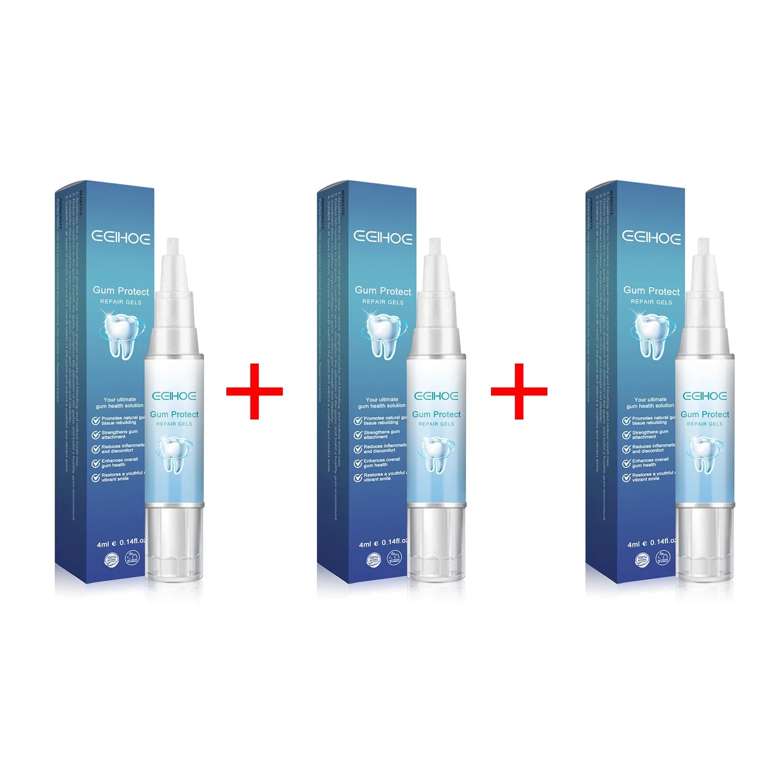 Gum Repair Gel Rebuilding Strengthen Whiten Remove Tooth Stains Anti Gingival Inflammation Recession Bad Breath Protect Oral Gel