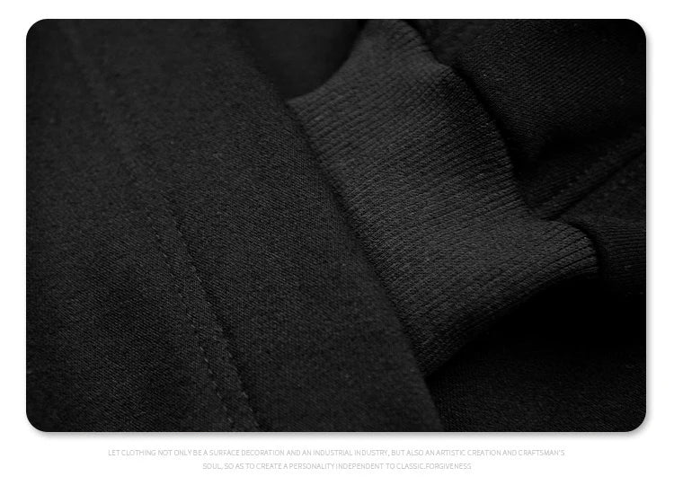 Autumn winter High collar hoodie loose comfortable Men's clothes Harajuku Hiphop streetwear Fleece hooded oversize Sweatshirt