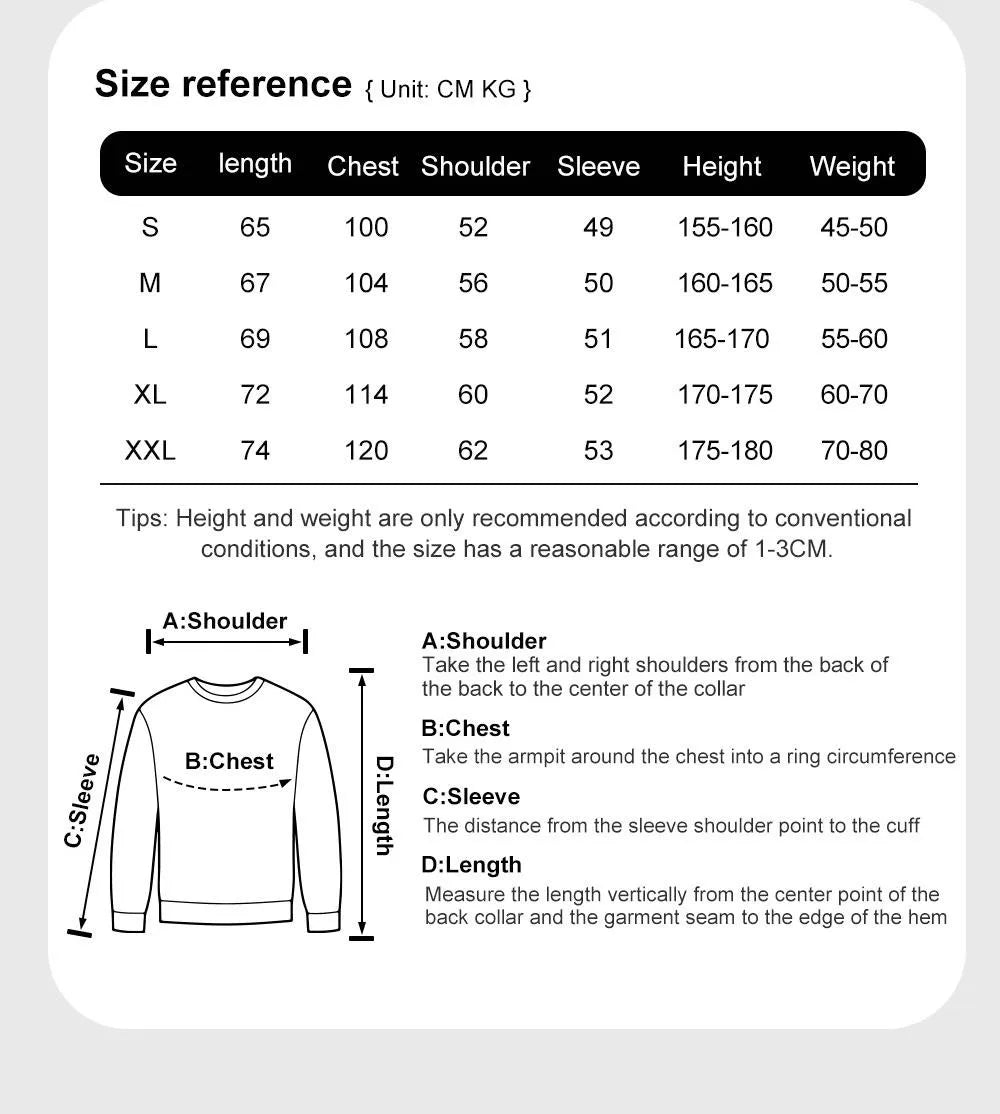 Japanese Koi Harajuku Printed Mens Sweatshirt Winter Crewneck Hoodies Street Fleece Warm Loose Streetwears Casual Men'S Clothes