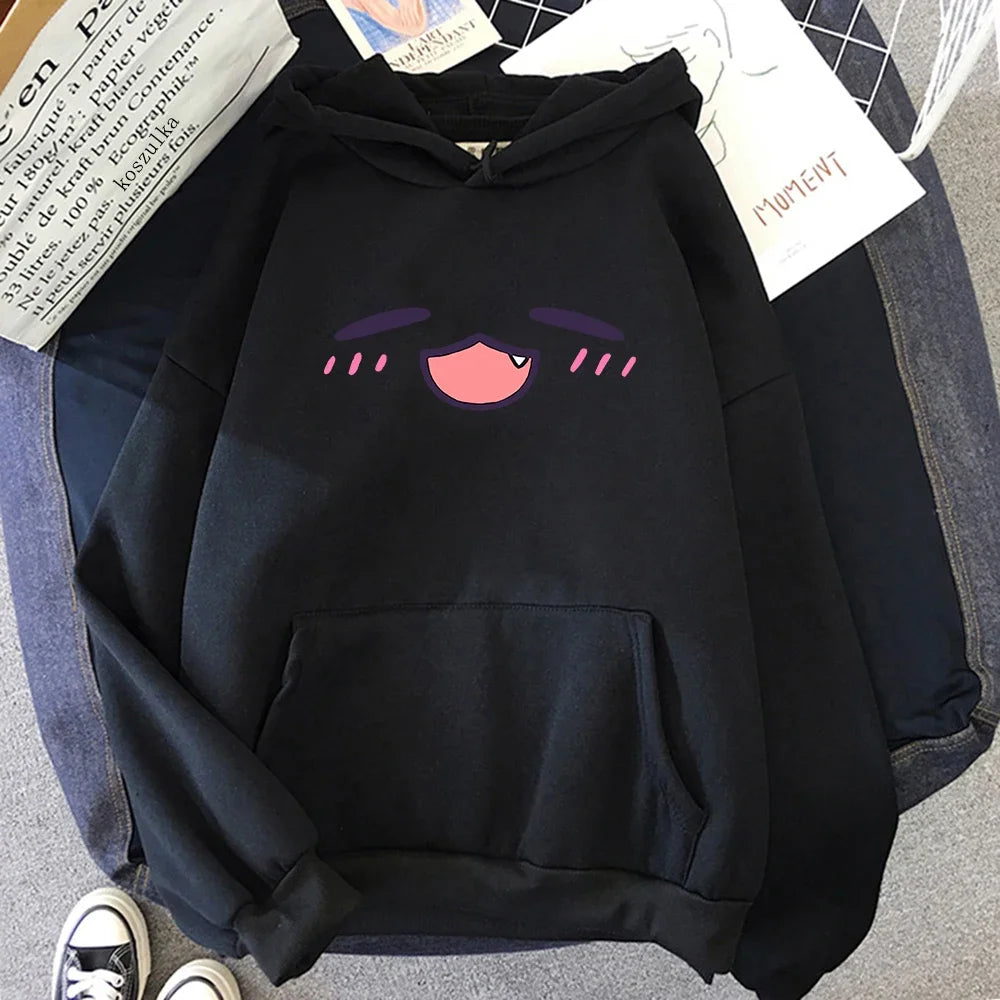 Hooded sweatshirt Anime Hololive hooded sweatshirt winter spring and autumn top unisex sweatshirt retro Harajuku sweatshirt