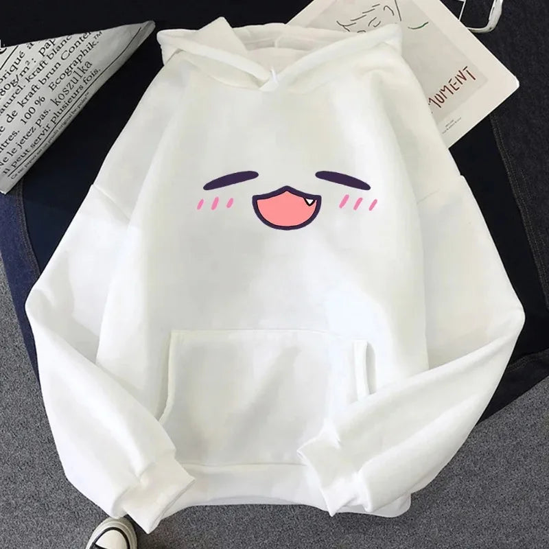 Hooded sweatshirt Anime Hololive hooded sweatshirt winter spring and autumn top unisex sweatshirt retro Harajuku sweatshirt