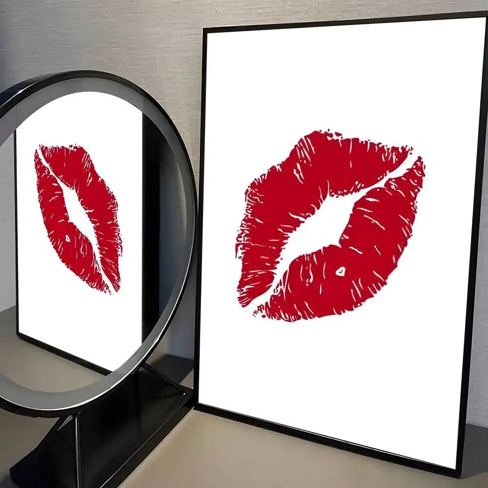Home decor heart shape Poster HD home decor sticky wall waterproof home living room bar aesthetic decor