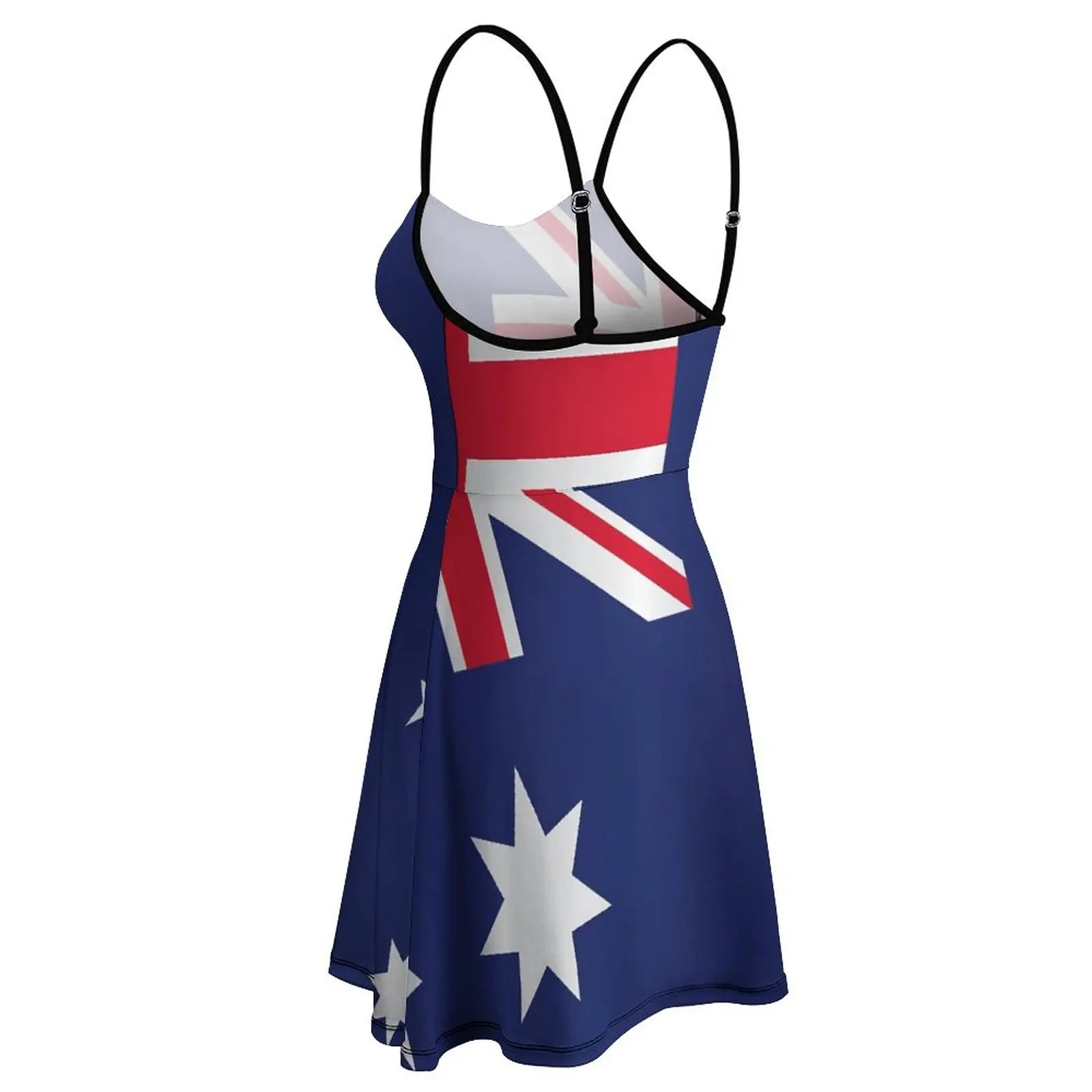 Sexy Woman's Clothing Dresses Australia Flag Women's Sling Dress Classic  Vacations Sarcastic