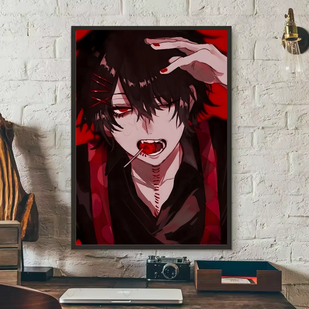 Anime Tokyo Ghoul Poster HD art sticky wall waterproof home living room bedroom bar aesthetic decoration