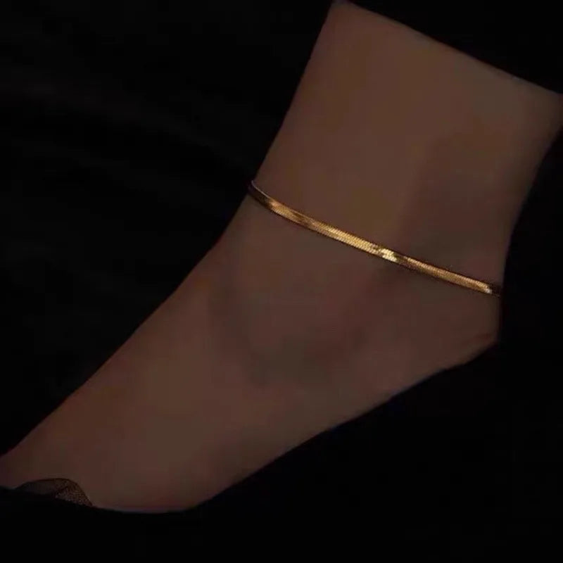 Fashionable Ankle Chain Women's Foot Jewelry Anklets Chain Jewelry Accessories Valentine's Day Anklet Gifts