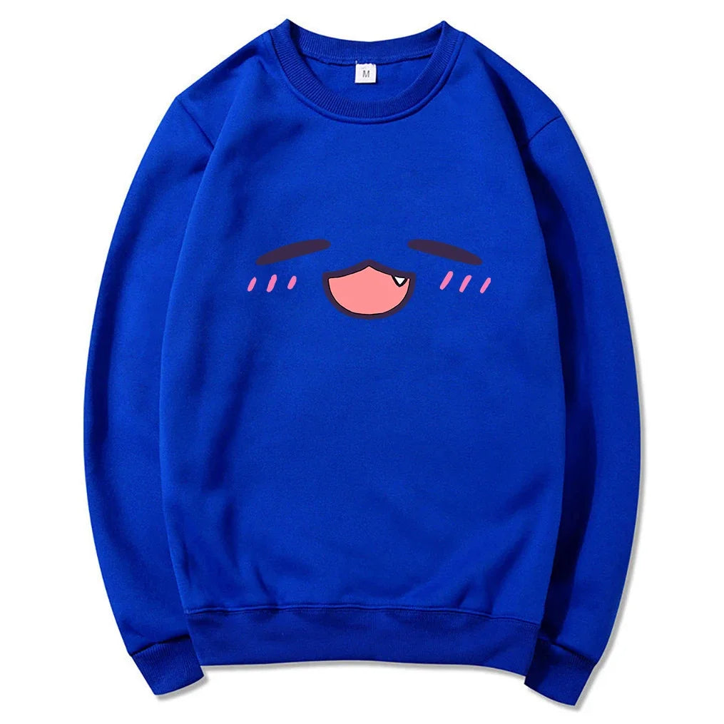 Hooded sweatshirt Anime Hololive hooded sweatshirt winter spring and autumn top unisex sweatshirt retro Harajuku sweatshirt