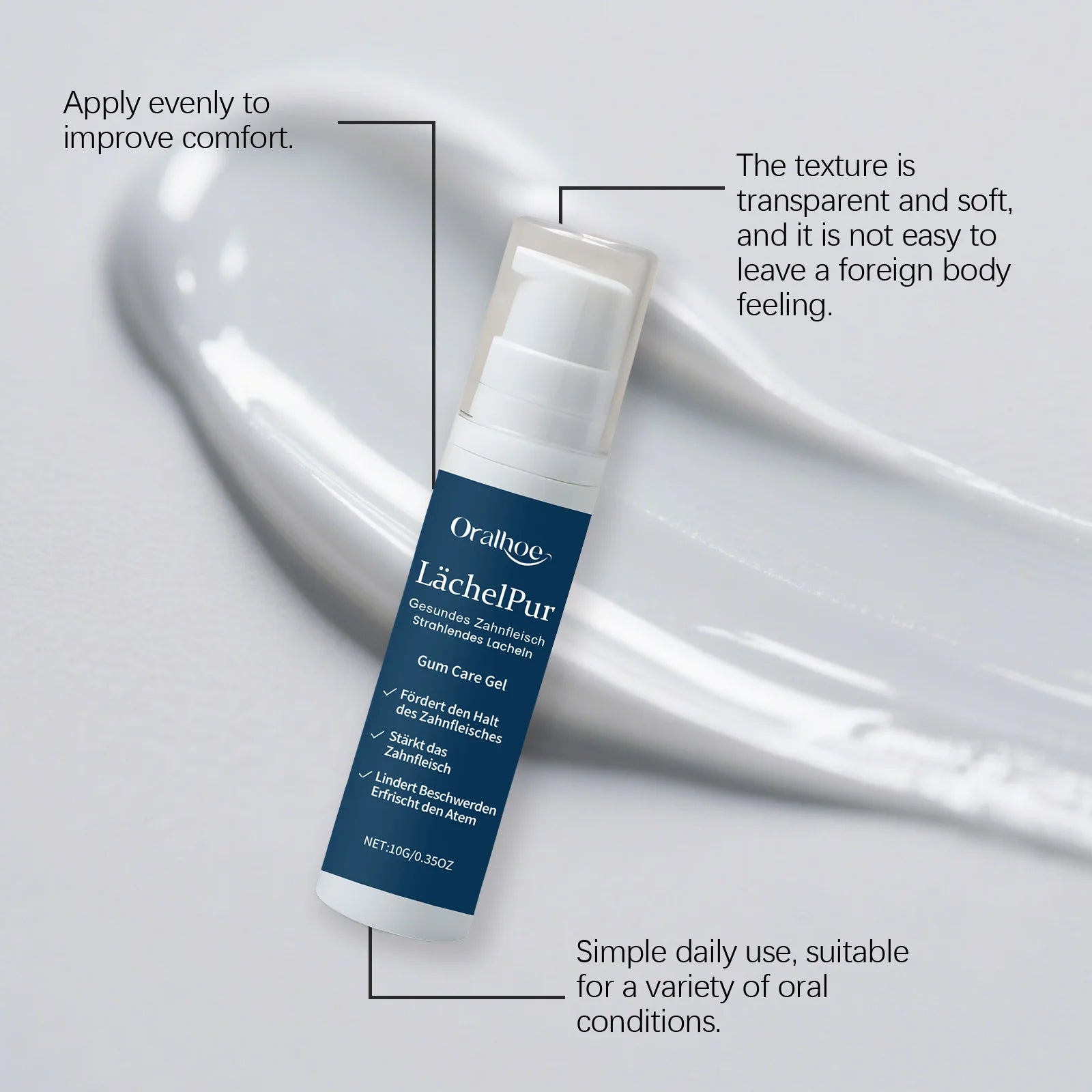 Damaged Gum Repair Care Gel Relieve Sore Gums Allergy Deep Cleaning Teeth Stains Tartar Serum Dental Caries Toothpaste