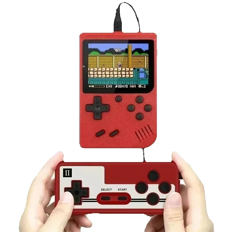 Lenovo Portable Retro Mini Game Console 8-Bit Handheld Game Player Built-in 500 Games AV Out Game Console Valentine's Day Gift