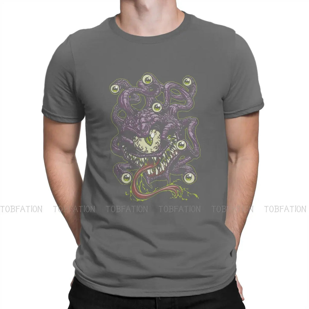 DnD BEHOLD Tshirt Homme Men's Clothes Blusas Loose Cotton T Shirt For Men