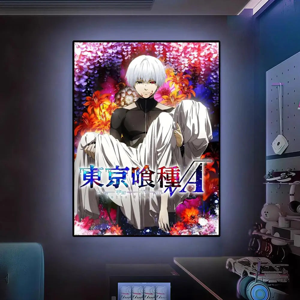 Tokyo G-Ghouls Hot Anime Poster Versatile HD Waterproof Wall Art Self-Adhesive Decor For Any Space Ideal Gift
