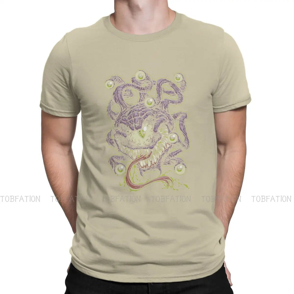 DnD BEHOLD Tshirt Homme Men's Clothes Blusas Loose Cotton T Shirt For Men