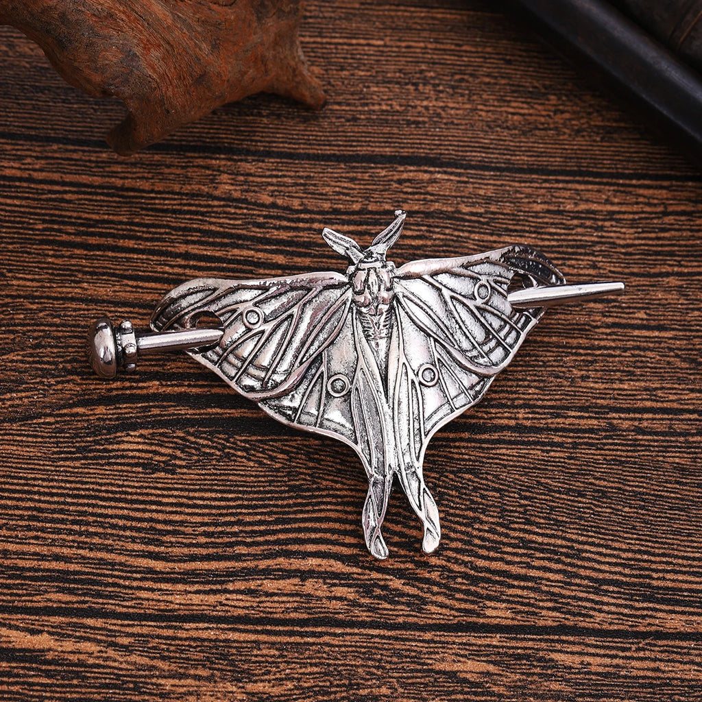 Scandinavian Viking Retro Trendy Butterfly Hairpin Headdress Celtic Knot Hairpin Hair Stick Casual Easiest for Match Party Accessories Valentine's Day Mother's Day Birthday Gift