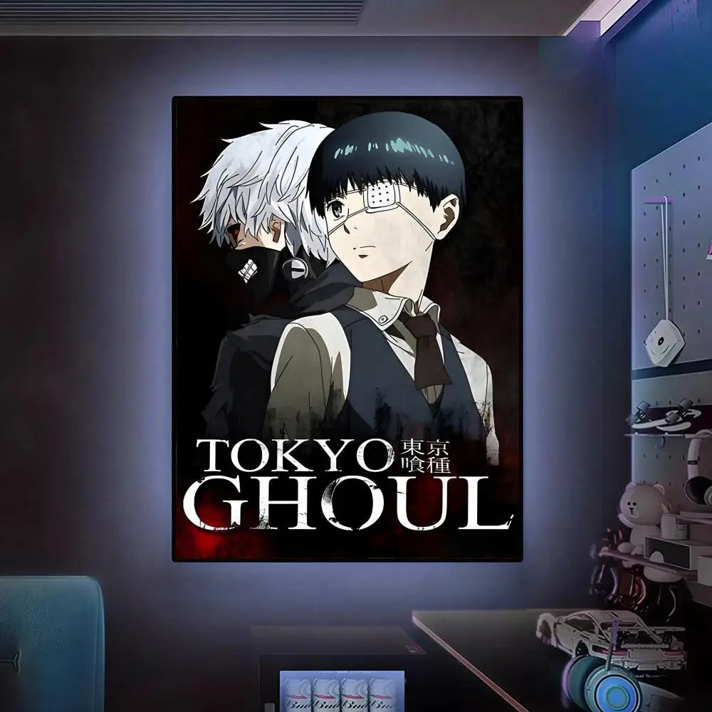 Tokyo G-Ghouls Hot Anime Poster Versatile HD Waterproof Wall Art Self-Adhesive Decor For Any Space Ideal Gift