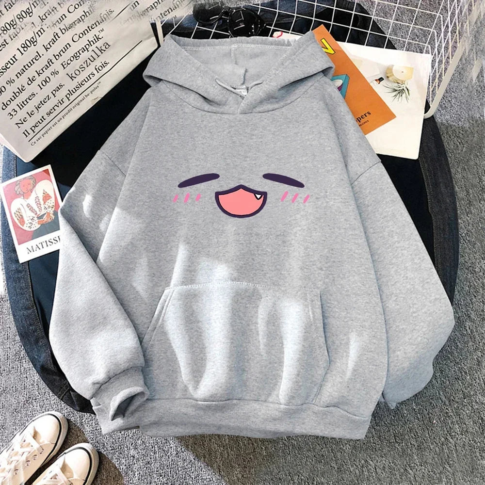 Hooded sweatshirt Anime Hololive hooded sweatshirt winter spring and autumn top unisex sweatshirt retro Harajuku sweatshirt