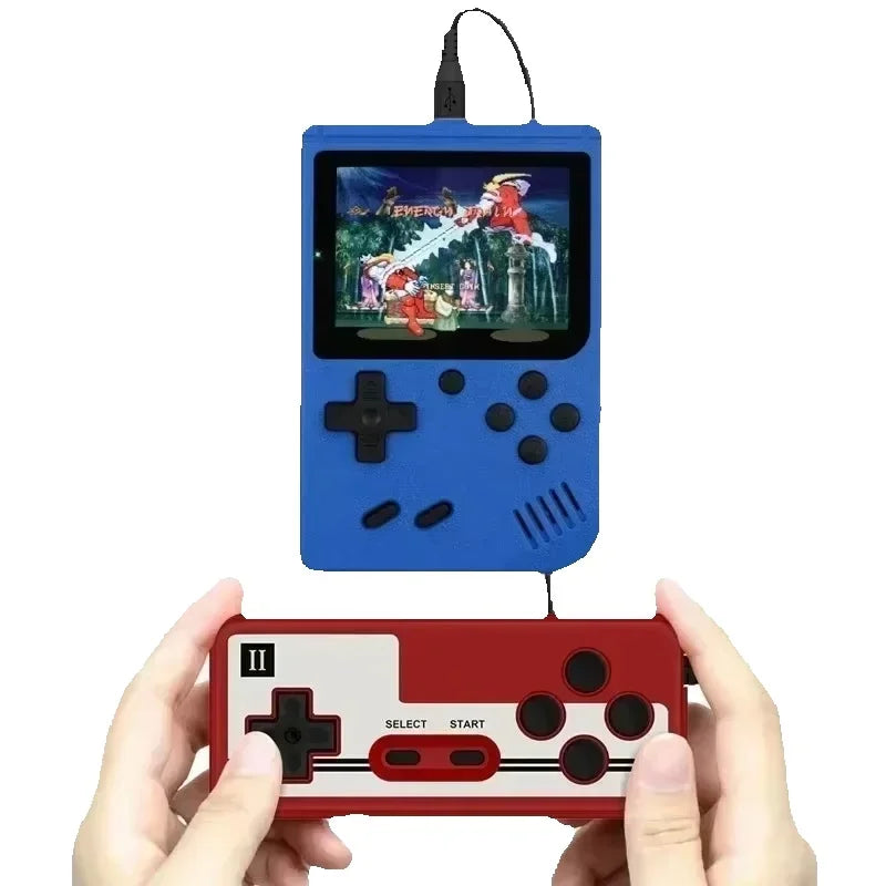 Lenovo Portable Retro Mini Game Console 8-Bit Handheld Game Player Built-in 500 Games AV Out Game Console Valentine's Day Gift