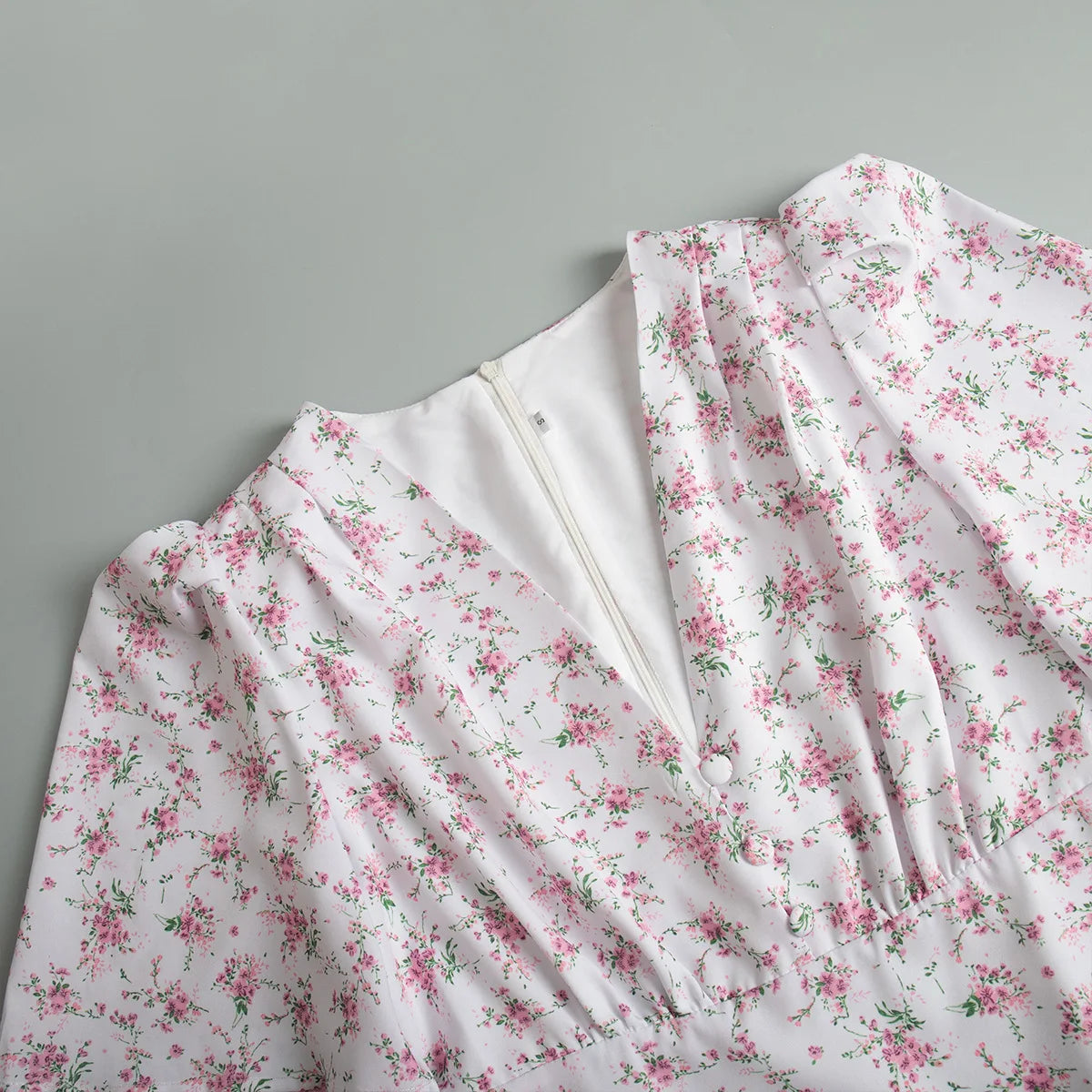 New Summer Women's Printed Short Sleeved Long Dress,Casual Dress,Woman's Clothing,Floral Dresses,White Dresses