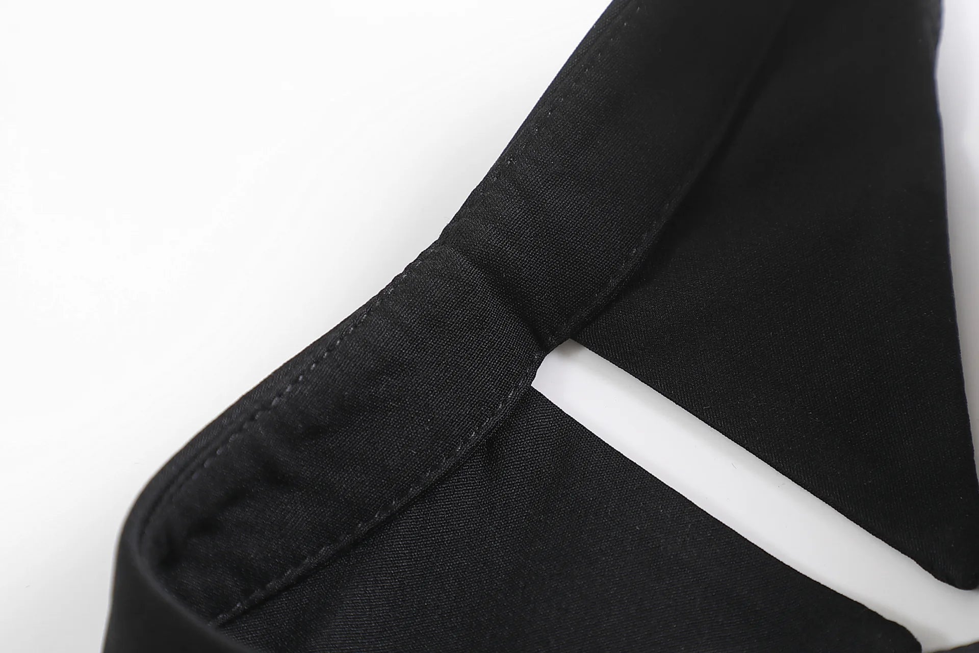 Fashionable Detachable Collar for Woman Black/White Simple Chiffon Collar Woman's Clothing Accessories