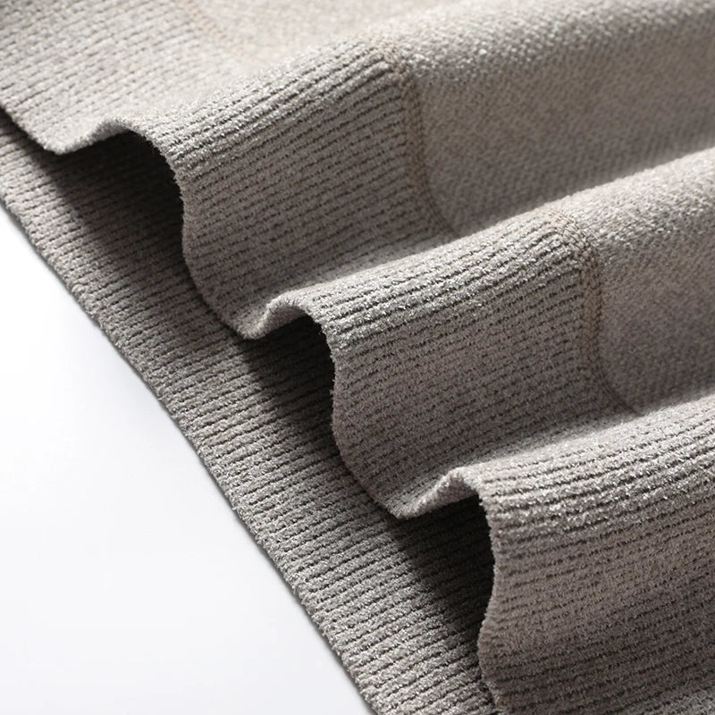 Mens Fashion Sweater Thick Fleeced Top Clothes Casual Pullovers  Jumpers Autumn Winter Men's Clothes