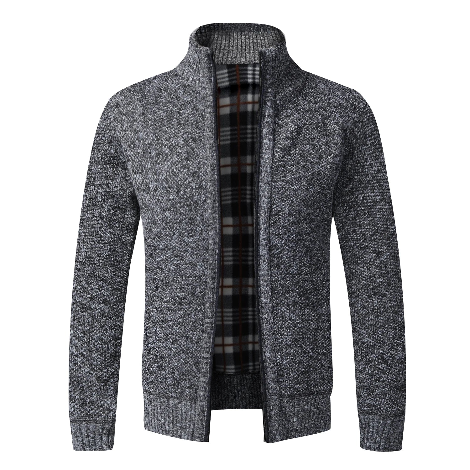 Men's Clothes Knit Sweater Cardigan Hooded Jackets Fleece Warm Casual Jackets Autumn Winter Sweaters Coats