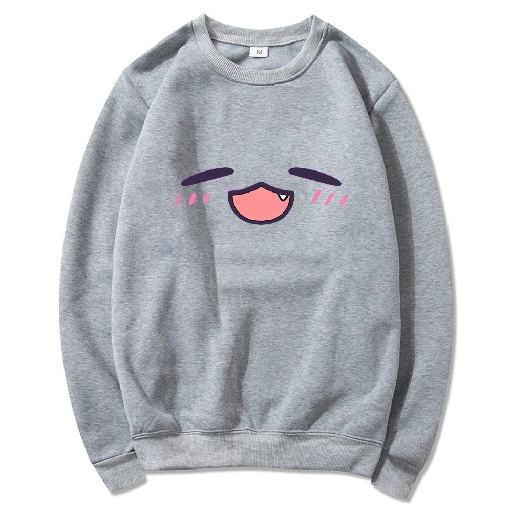 Hooded sweatshirt Anime Hololive hooded sweatshirt winter spring and autumn top unisex sweatshirt retro Harajuku sweatshirt
