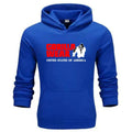 Men's clothing brand hooded sweatshirt  gorilla pattern printed sweatshirt  retro casual sweatshirt