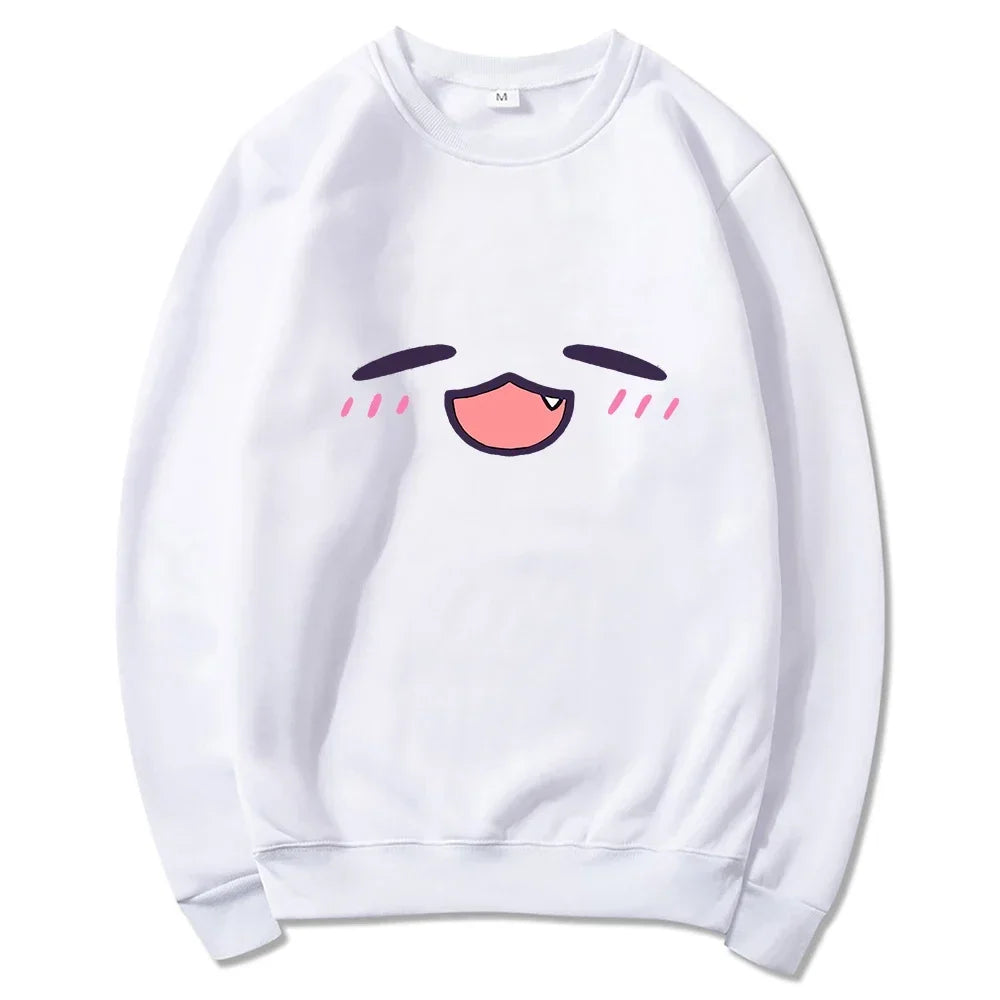 Hooded sweatshirt Anime Hololive hooded sweatshirt winter spring and autumn top unisex sweatshirt retro Harajuku sweatshirt