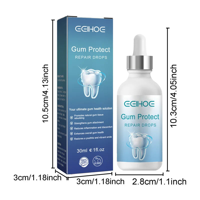 Rapid Repair Gums Serum Effectively Relieve Tooth Allergy Dental Caries Tooth Cleaning Toothpaste Relieve Tooth Damage Drops