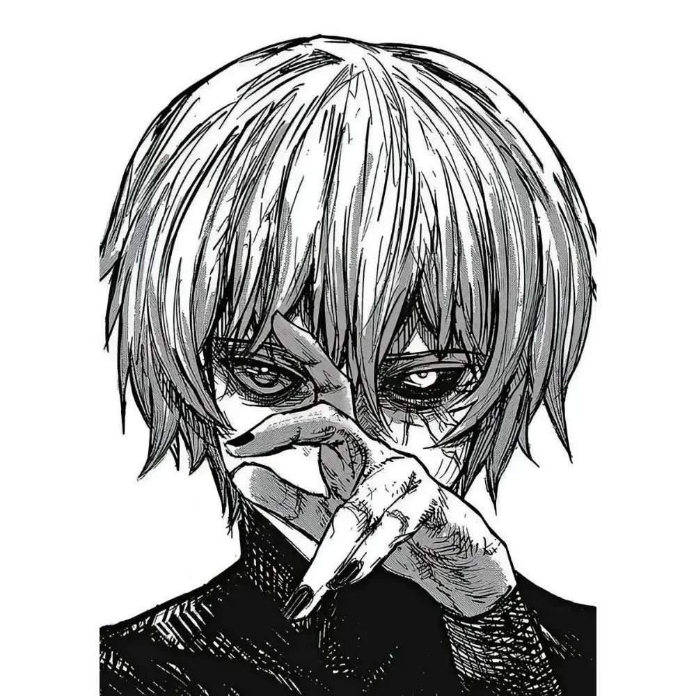 Japanese Anime Tokyo Ghoul Posters Wall Art Canvas Painting Manga Home Living Room Decor