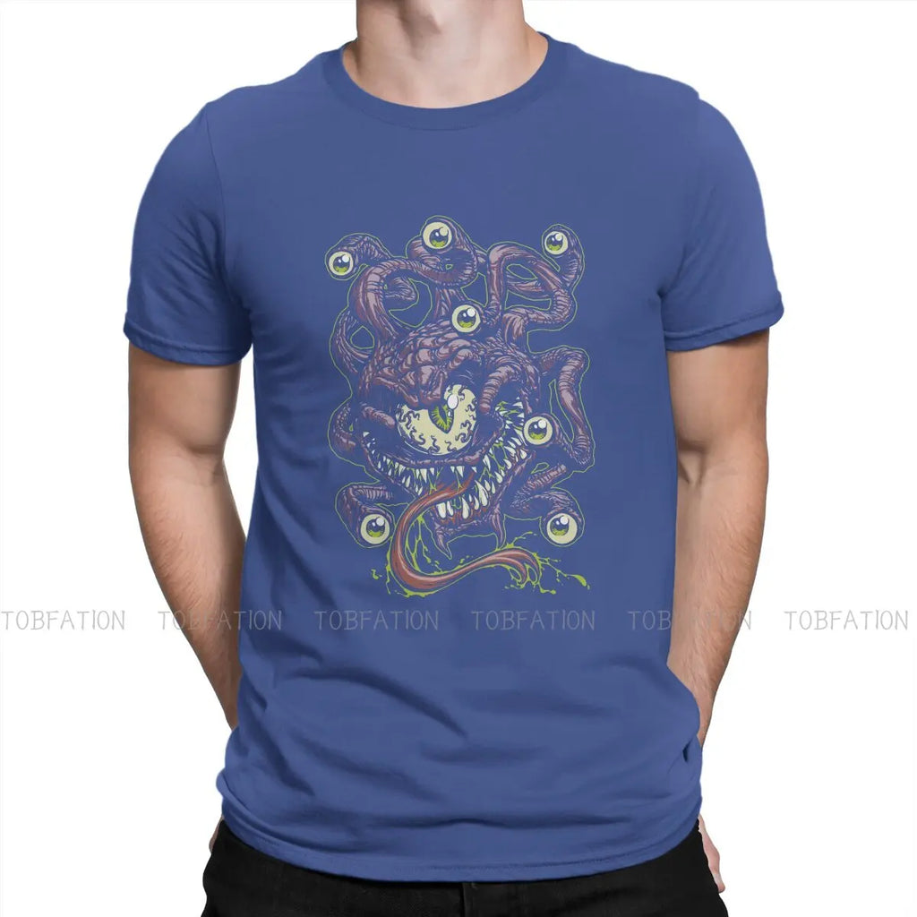 DnD BEHOLD Tshirt Homme Men's Clothes Blusas Loose Cotton T Shirt For Men