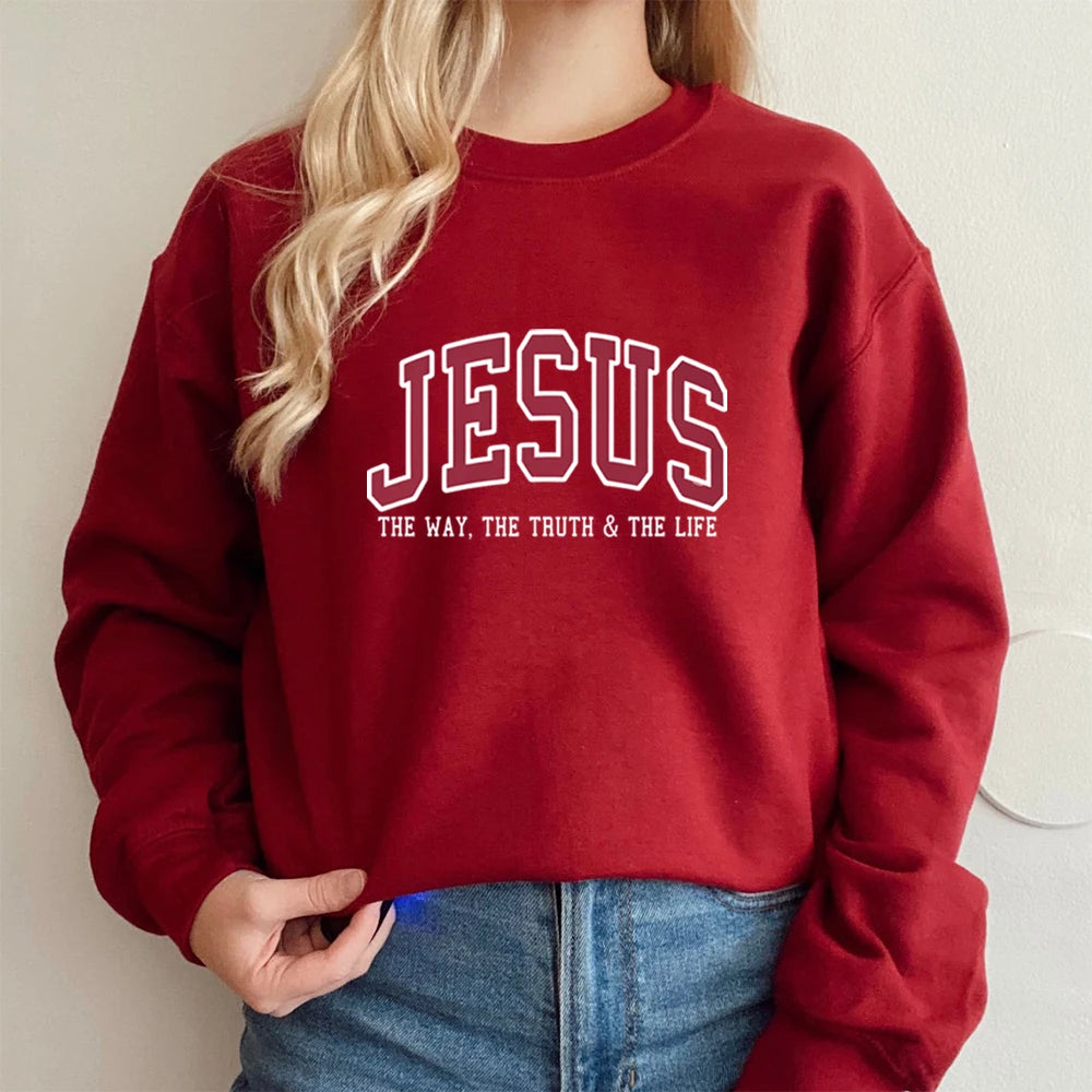 Christian Sweatshirt Jesus Hoodie Faith Sweatshirts Trendy Crewneck Love Like Jesus Pray Sweatshirt Uniex Crewneck Sweatshirt