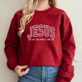 Christian Sweatshirt Jesus Hoodie Faith Sweatshirts Trendy Crewneck Love Like Jesus Pray Sweatshirt Uniex Crewneck Sweatshirt