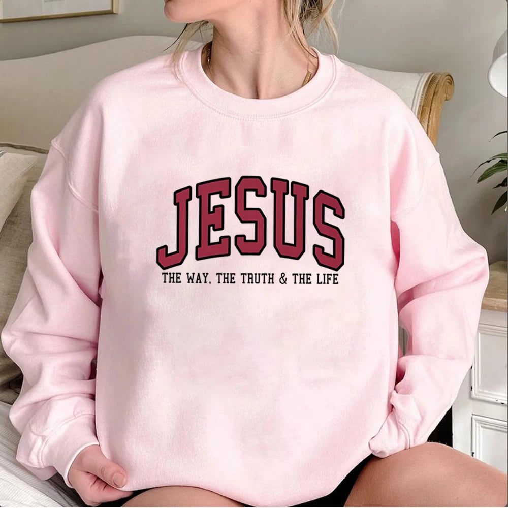 Christian Sweatshirt Jesus Hoodie Faith Sweatshirts Trendy Crewneck Love Like Jesus Pray Sweatshirt Uniex Crewneck Sweatshirt
