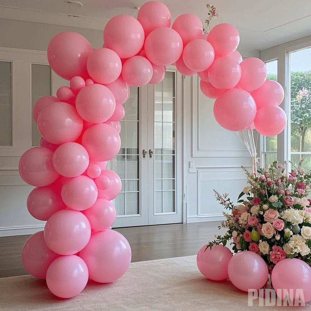 Colorful Giant Balloon Decoration Wedding Valentine's Day Anniversary New Year Birthday Decor Macarone Helium Balloons Wholesale