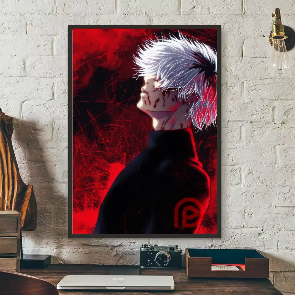 Anime Tokyo Ghoul Poster HD art sticky wall waterproof home living room bedroom bar aesthetic decoration