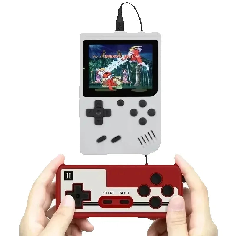 Lenovo Portable Retro Mini Game Console 8-Bit Handheld Game Player Built-in 500 Games AV Out Game Console Valentine's Day Gift