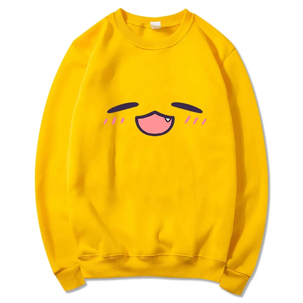 Hooded sweatshirt Anime Hololive hooded sweatshirt winter spring and autumn top unisex sweatshirt retro Harajuku sweatshirt
