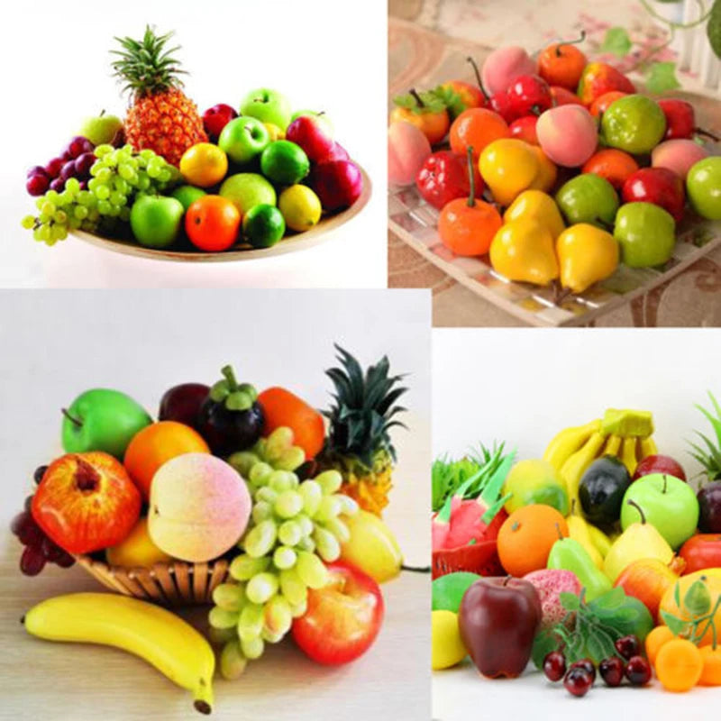 Plastic Artificial Fruit For Home Decor Accessories Photography Props Festive Party Supplies For Home Decor Accessories