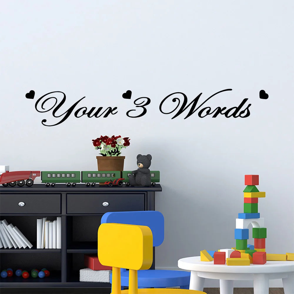 Pretty quotes Home Decor Wall Stickers For Kids Rooms Home Decor Wall Art Decal