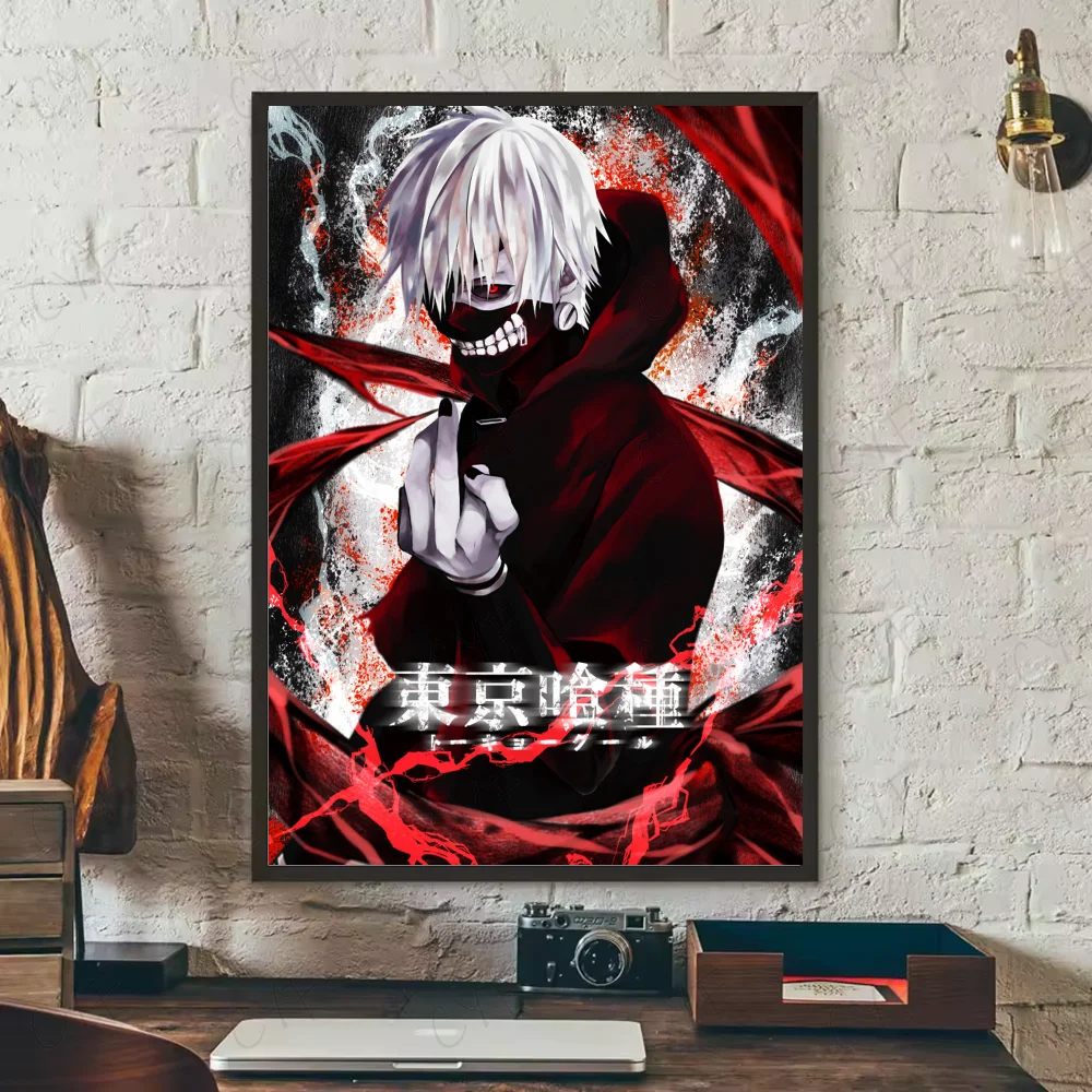 Anime Tokyo Ghoul Poster HD art sticky wall waterproof home living room bedroom bar aesthetic decoration