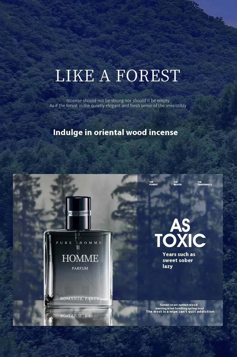 Brand Perfume Fruity MenCedar Perfume Spray Flirting Pheromone Long Lasting Gentleman Romance Attract Women Valentine's Day Gift