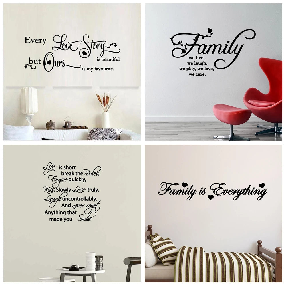 Pretty quotes Home Decor Wall Stickers For Kids Rooms Home Decor Wall Art Decal