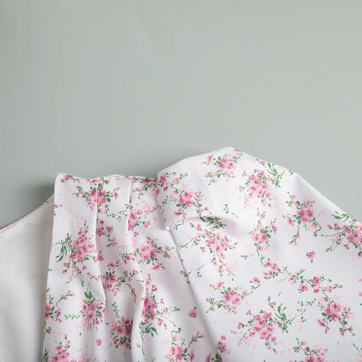 New Summer Women's Printed Short Sleeved Long Dress,Casual Dress,Woman's Clothing,Floral Dresses,White Dresses
