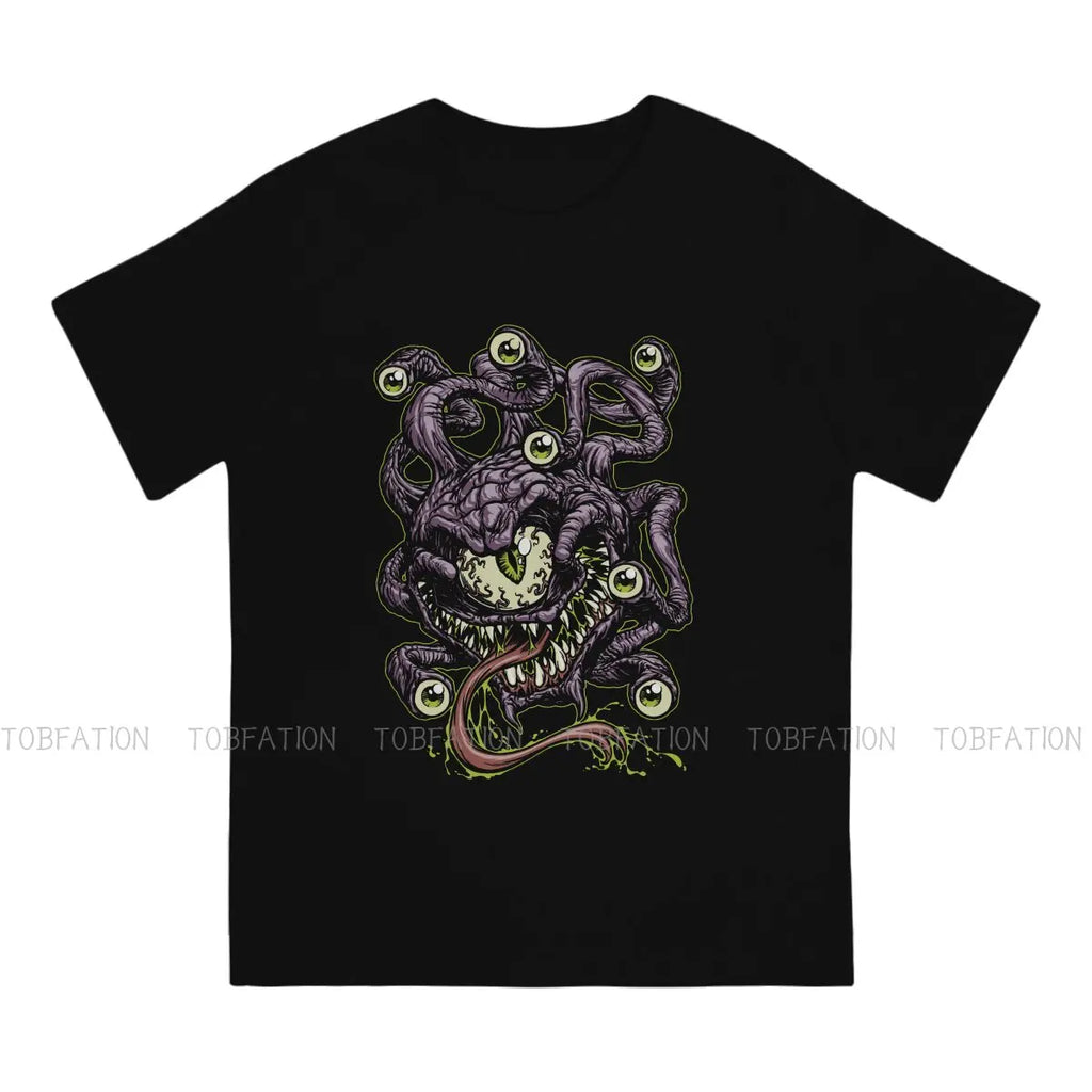 DnD BEHOLD Tshirt Homme Men's Clothes Blusas Loose Cotton T Shirt For Men