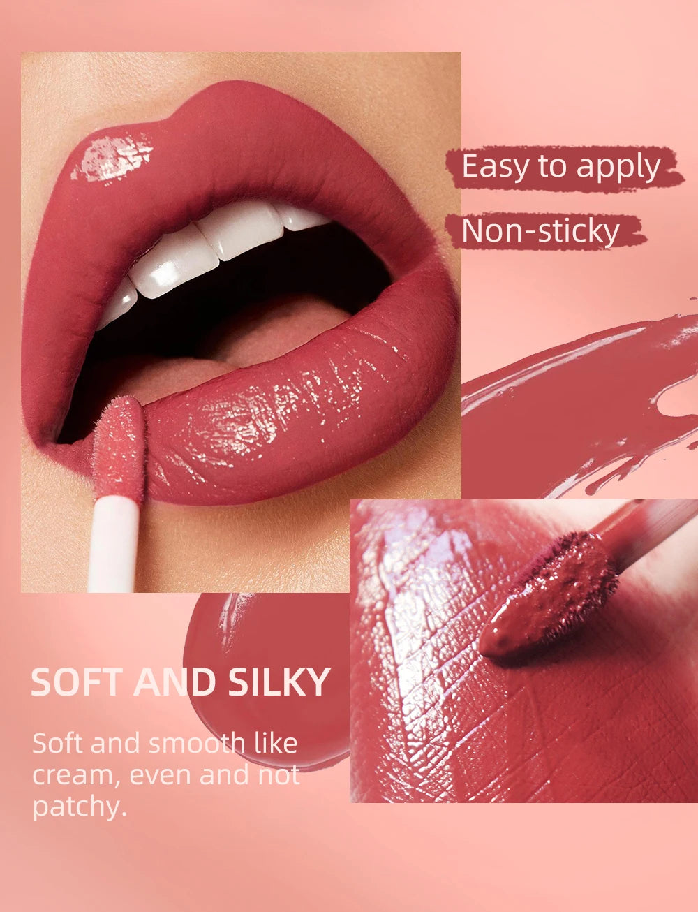 3pcs Matte Liquid Lipstick+Lip Liner Set Lip Glaze Makeup Nude Black Red Velvet Lip Gloss Long Lasting Lip Tint Cosmetics Kits