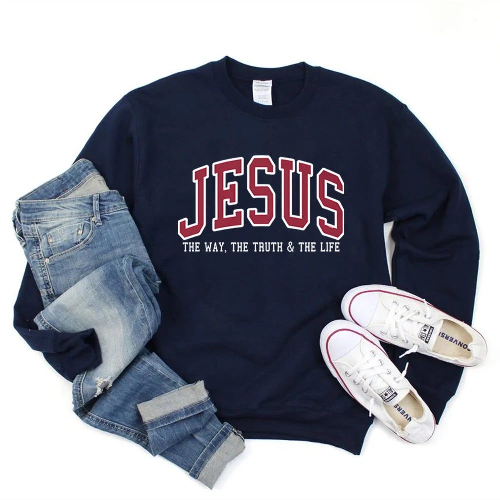 Christian Sweatshirt Jesus Hoodie Faith Sweatshirts Trendy Crewneck Love Like Jesus Pray Sweatshirt Uniex Crewneck Sweatshirt