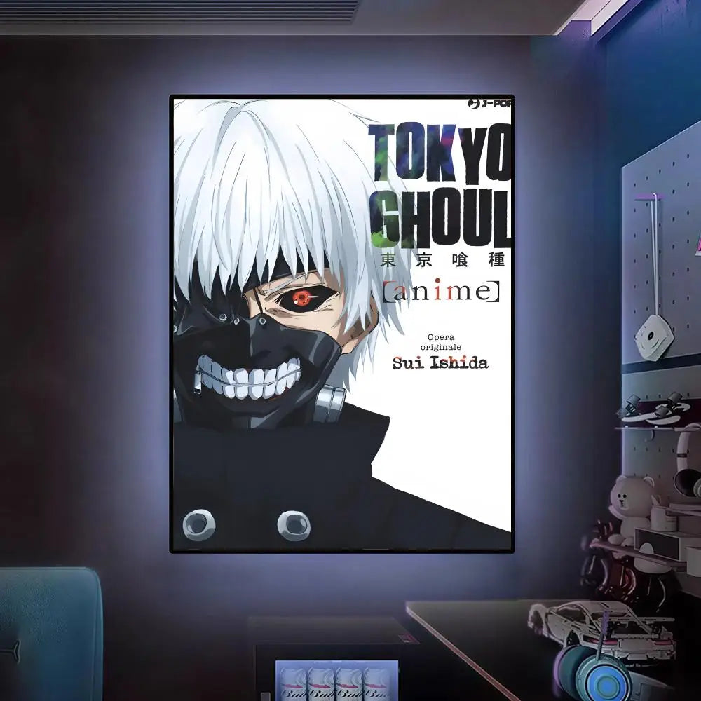 Tokyo G-Ghouls Hot Anime Poster Versatile HD Waterproof Wall Art Self-Adhesive Decor For Any Space Ideal Gift